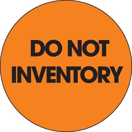 DECKER TAPE PRODUCTS Label, DL3578, DO NOT INVENTORY, 2" DL3578